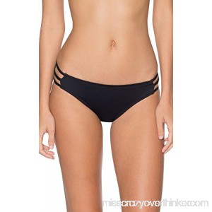 Swim Systems Womens C222 Triple Threat Bikini Bottom Onyx B07B8GLCP3